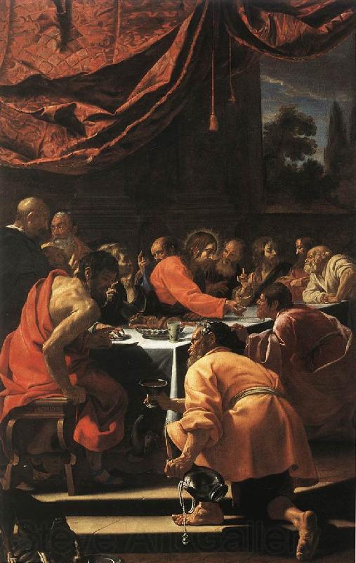 Simon Vouet The Last Supper Norge oil painting art